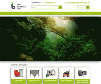 Thebiomasshut.co.uk(The Biomass Hut) Screenshot