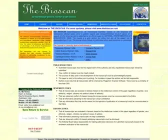 Thebioscan.in(Thebioscan) Screenshot