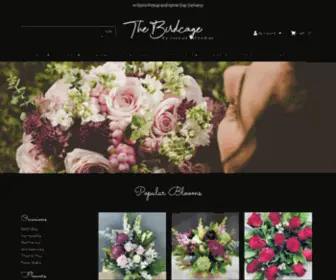 Thebirdcageflorist.com.au(The Birdcage by Joshua Thomas) Screenshot