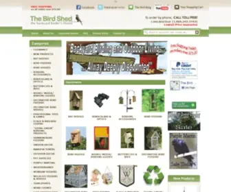 Thebirdshed.com(The Bird Shed) Screenshot