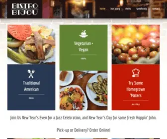 Thebistroatthebijou.com(The Bistro at the Bijou) Screenshot