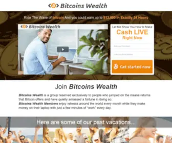 Thebitcoin-Wealth.net(Thebitcoin Wealth) Screenshot