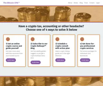 ThebitcoincPa.com(Crypto tax and accounting headaches solved) Screenshot