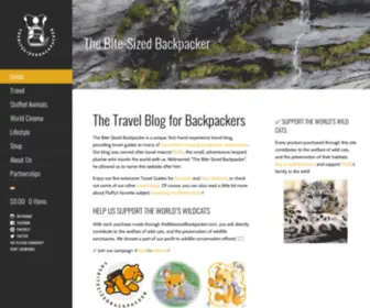 Thebitesizedbackpacker.com(The Bite) Screenshot