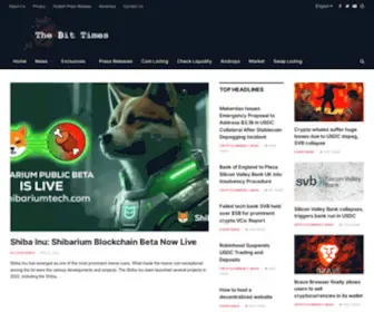 Thebittimes.com(Cryptocurrency News) Screenshot