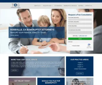 Thebklawoffice.com(Roseville, CA Bankruptcy Attorneys) Screenshot