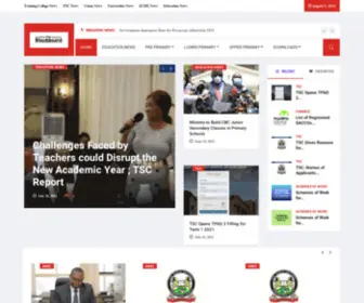 Theblackboard.co.ke(The Blackboard) Screenshot