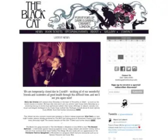 Theblackcat.info(Black Cat Cabaret) Screenshot