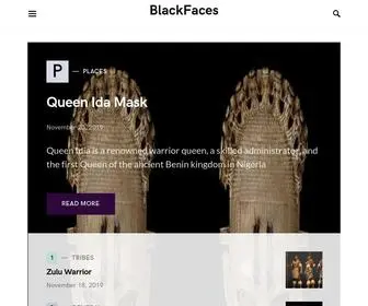 Theblackfaces.com(Telling Our Stories) Screenshot