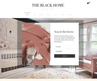 Theblackhome.com(The Black Home) Screenshot