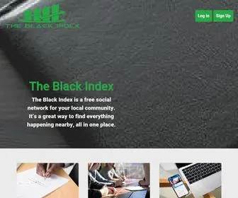 Theblackindex.co.uk(The Black Index) Screenshot