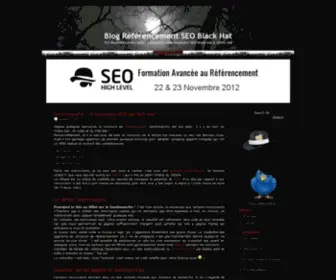 Theblackmelvyn.com(Référencement) Screenshot