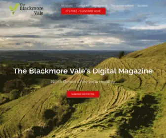 Theblackmorevale.co.uk(The monthly digital Blackmore Vale magazine for North Dorset and surrounding area) Screenshot