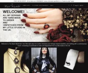 Theblackwardrobe.com(The Black Wardrobe) Screenshot