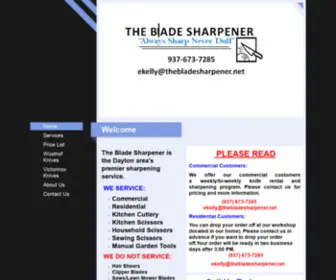 Thebladesharpener.net(The Blade Sharpener) Screenshot