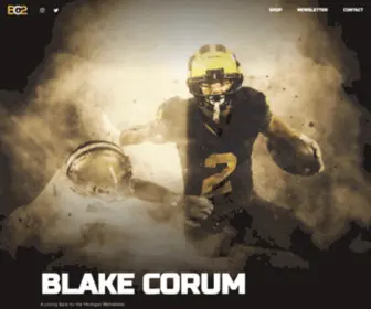 Theblakecorum.com(Blake Corum) Screenshot