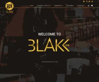 Theblakkco.com(Elevating Distinguished Men of Color) Screenshot