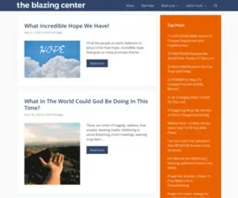 Theblazingcenter.com(The Blazing Center) Screenshot