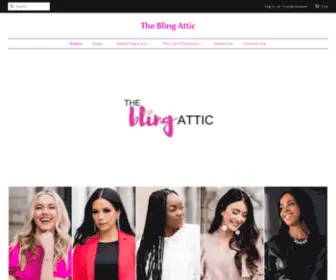 Theblingattic.com(The Bling Attic) Screenshot