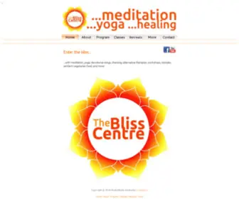 Theblisscentre.org(The Bliss Centre) Screenshot