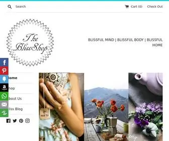 Theblissshop.co(The Bliss Shop) Screenshot