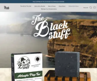 Theblkstuff.com(The Black Stuff Soap) Screenshot