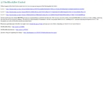 Theblockbot.com(Block Together) Screenshot