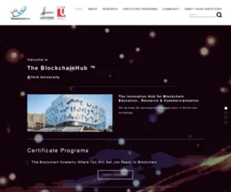 Theblockchainhub.com(The BlockchainHub (The Blockchain Innovation Hub)) Screenshot