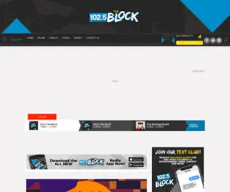 Theblockcharlotte.com(Charlotte's Source for Hip Hop and R&B) Screenshot