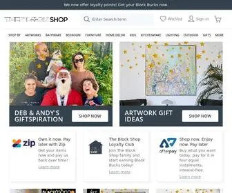 Theblockshop.com.au(The Block Shop) Screenshot
