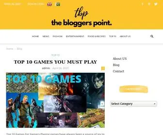 Thebloggerspoint.com(Forsale Lander) Screenshot