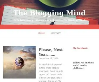 Thebloggingmind.com(Hello ladies and gentlemen) Screenshot