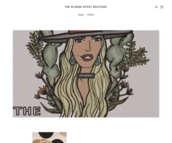 Theblondegypsy.com.co(The Blonde Gypsy Boutique) Screenshot