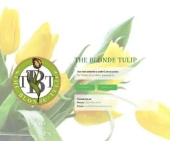 Theblondetulip.com(The Blonde Tulip) Screenshot