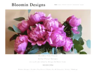 Thebloomindesigns.com(Bloomin Designs) Screenshot