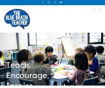 Thebluebrainteacher.com(The Blue Brain Teacher by Selma Dawani) Screenshot