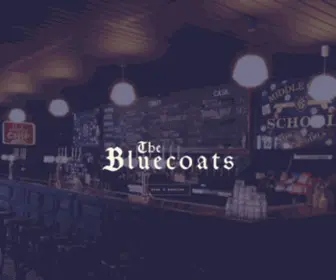 Thebluecoatspub.com(The Bluecoats Pub) Screenshot