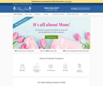 Theblueirisflorist.com(SAME DAY FLOWER DELIVERY in Houston) Screenshot