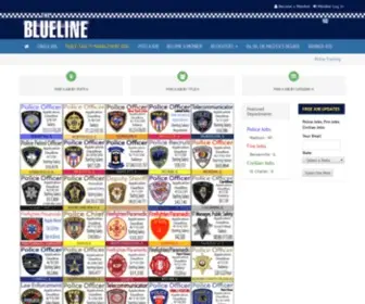 Theblueline.com(Search for Police) Screenshot