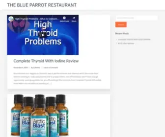 Theblueparrotrestaurant.com(The Blue Parrot Restaurant) Screenshot