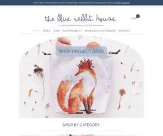 Thebluerabbithouse.com(The Blue Rabbit House) Screenshot