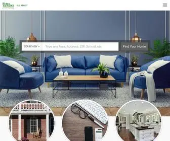 Theblurealtylbk.com(Better Homes and Gardens Real Estate Blu Realty) Screenshot