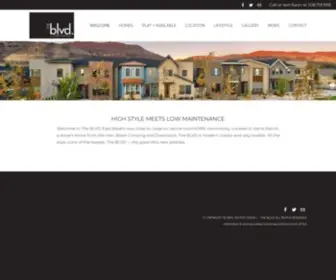 Theblvd-Boise.com(The BLVD) Screenshot