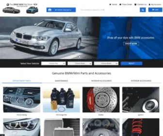 Thebmwminipartstore.com(The Best Prices Online For BMW and Mini Parts) Screenshot