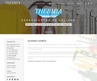 Thebmya.com.ar(Importación) Screenshot