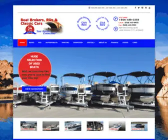 Theboatbroker.com(The Boat Brokers & RV) Screenshot