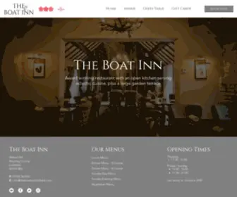 Theboatinnlichfield.com(The Boat Inn) Screenshot