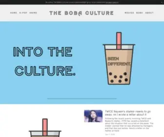 Thebobaculture.com(The Boba Culture) Screenshot