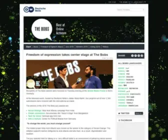 Thebobs.de(The Bobs Awards) Screenshot