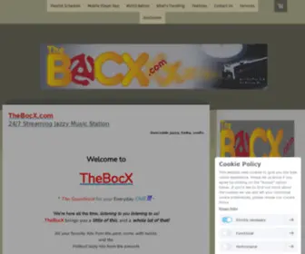 Thebocx.com(Jazz Music Radio) Screenshot